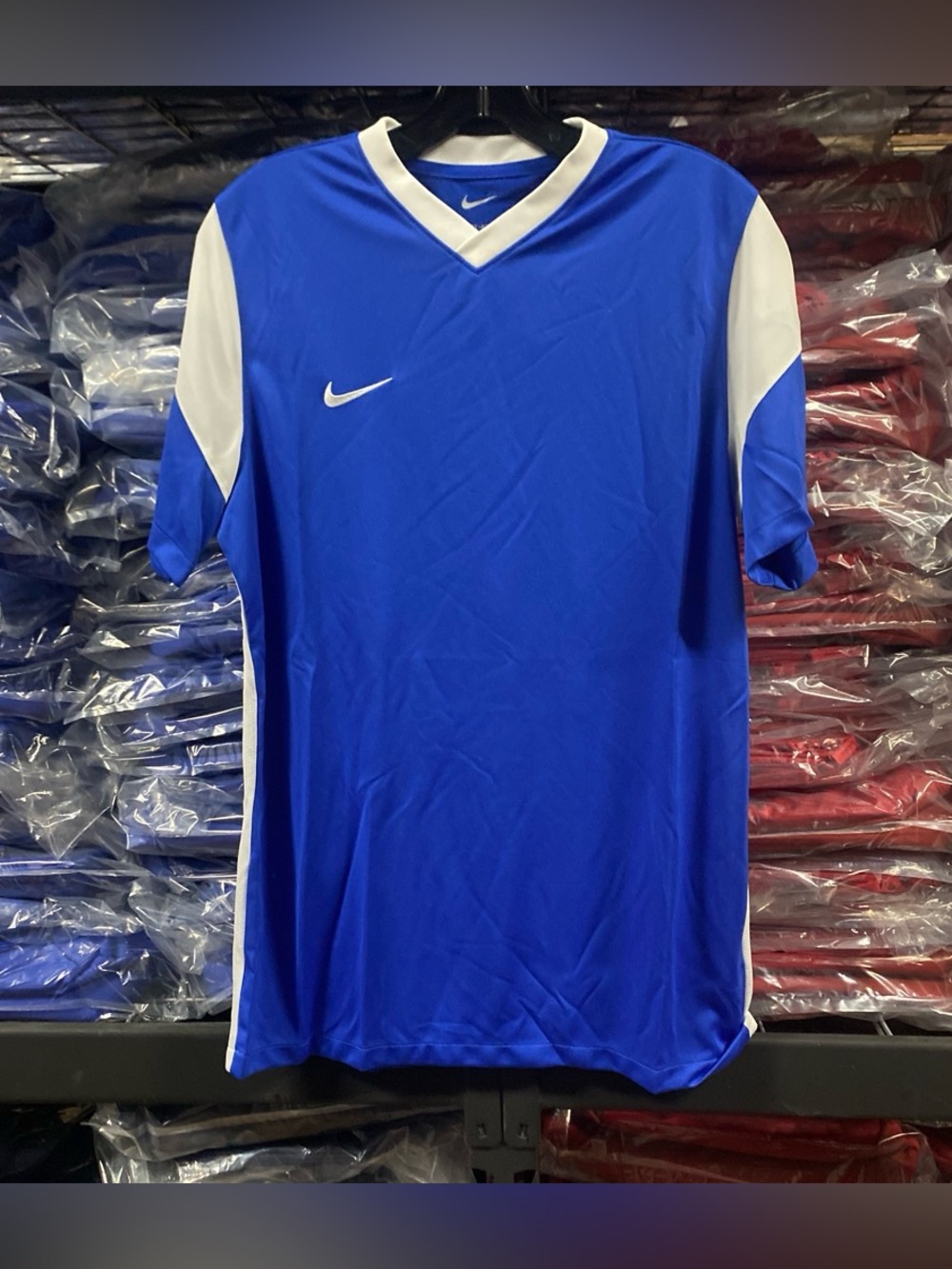 Nike Derby III Soccer Jersey NWT Men’s Medium Blue/White DRI-FIT CW3828-480